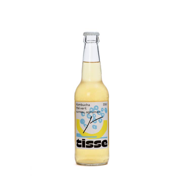 Kombucha - Elderflower & Citrus - 33cl for wholesale by Tisse