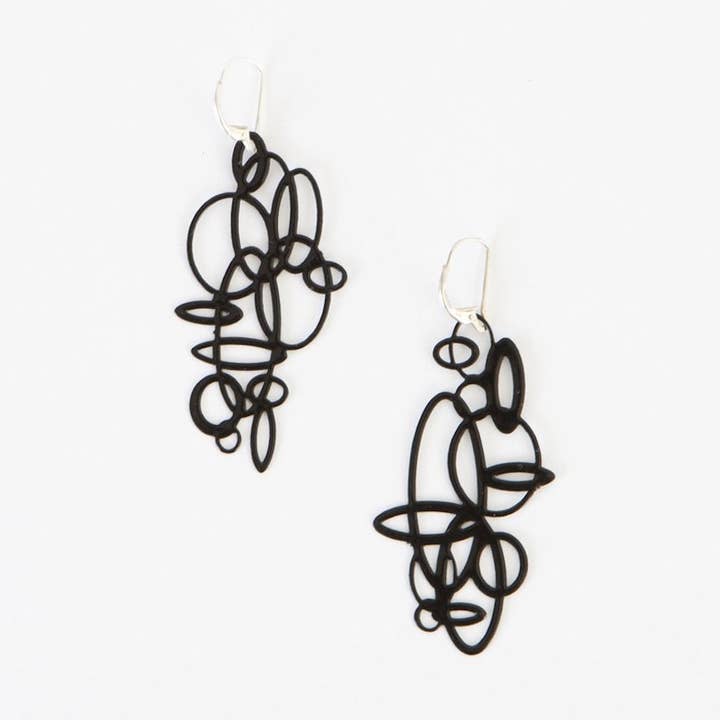 Brincos Pop-Out Circle por atacado de Pop-Out Jewelry