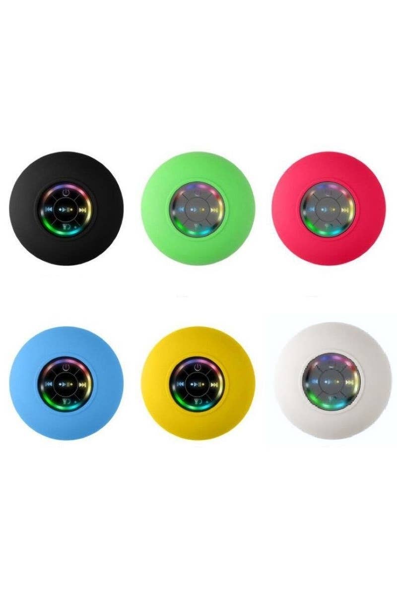 42POPS - Wholesale Speakers - ..._ SI-26710 Portable Bathroom Bluetooth Led Speaker 06080