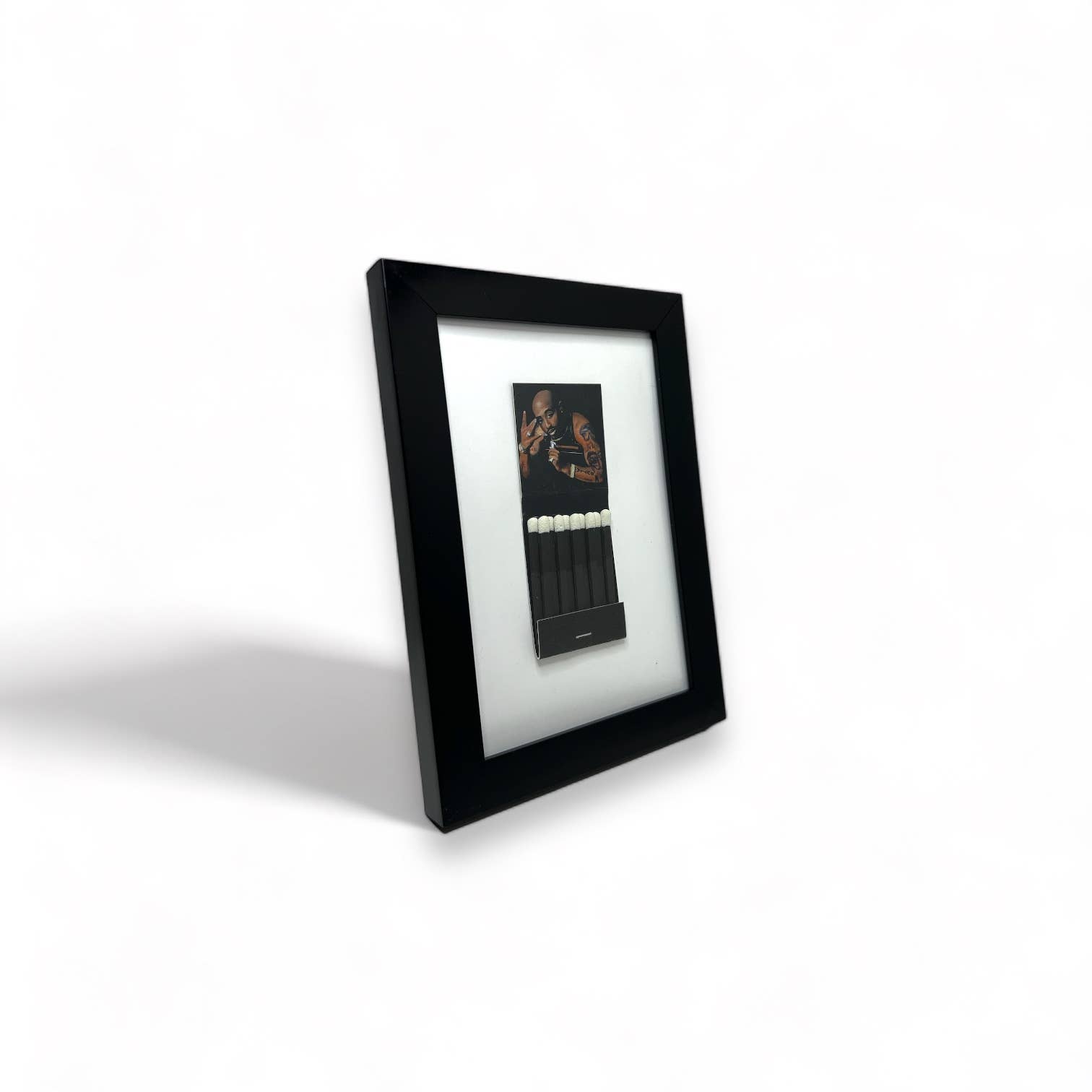 King Margot - Wholesale Matches - Tupac Handmade Matchbook Art1