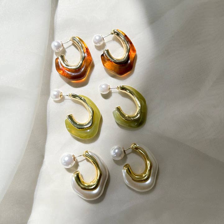 GAELLE HOOPS for wholesale by Love Local Jewelry