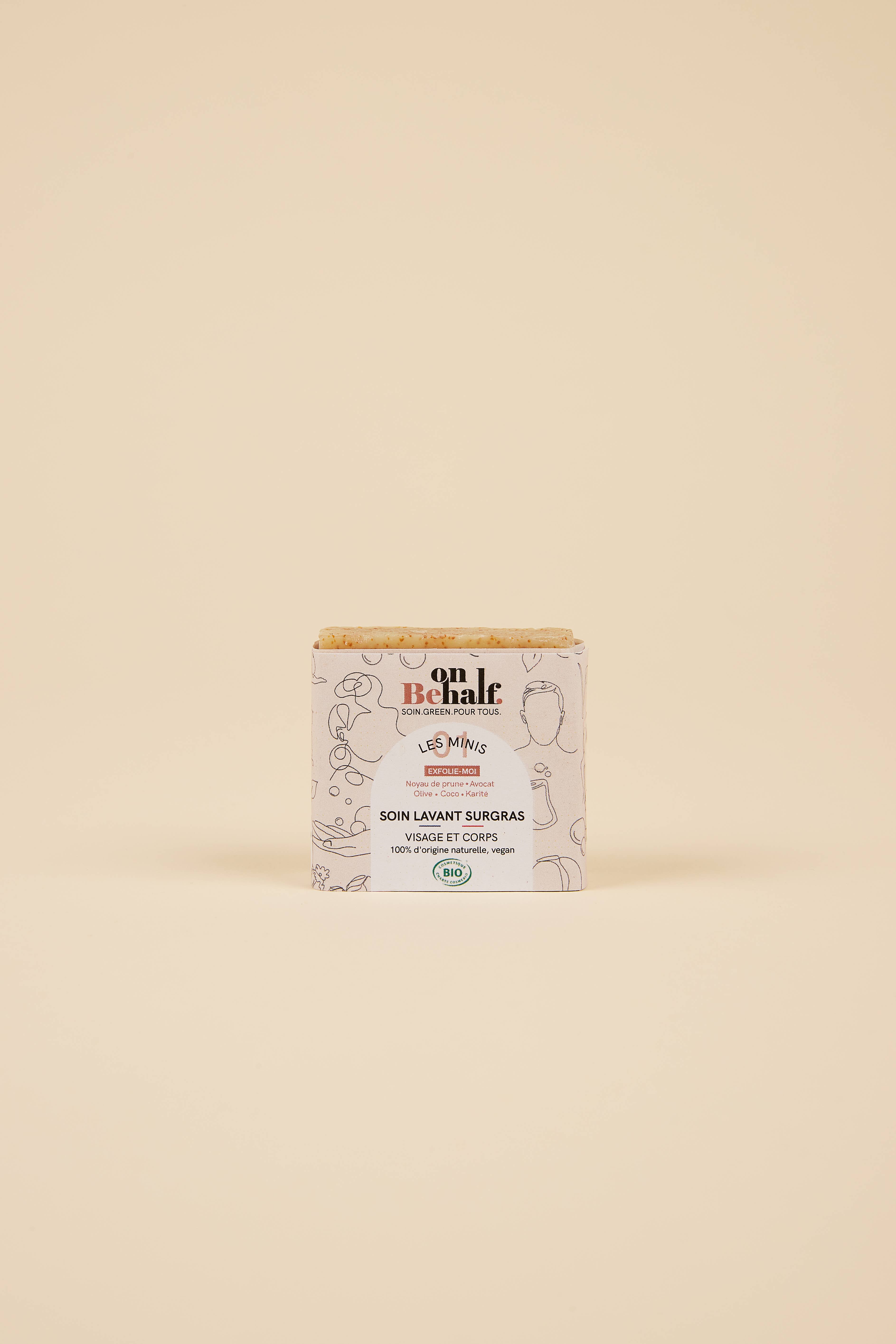 On Behalf - Wholesale Bar Soap - #01 MINI EXFOLIE-MOI | Surgras soap