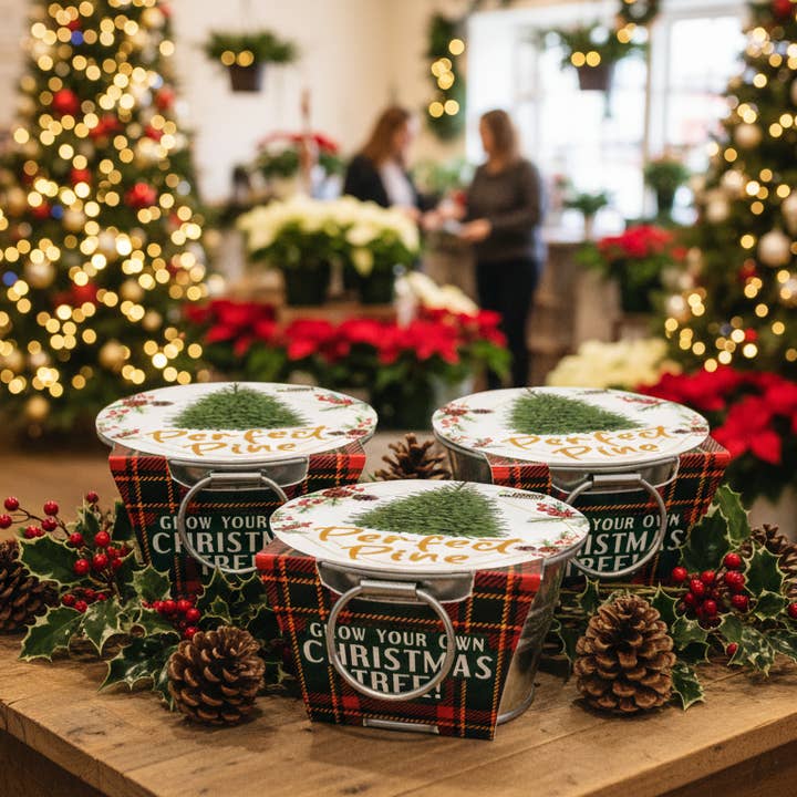 Silver Circle Products - Wholesale Retailer Display - Kids & Baby - Perfect Pines 24 Piece Counter Display Christmas Seed Kit5