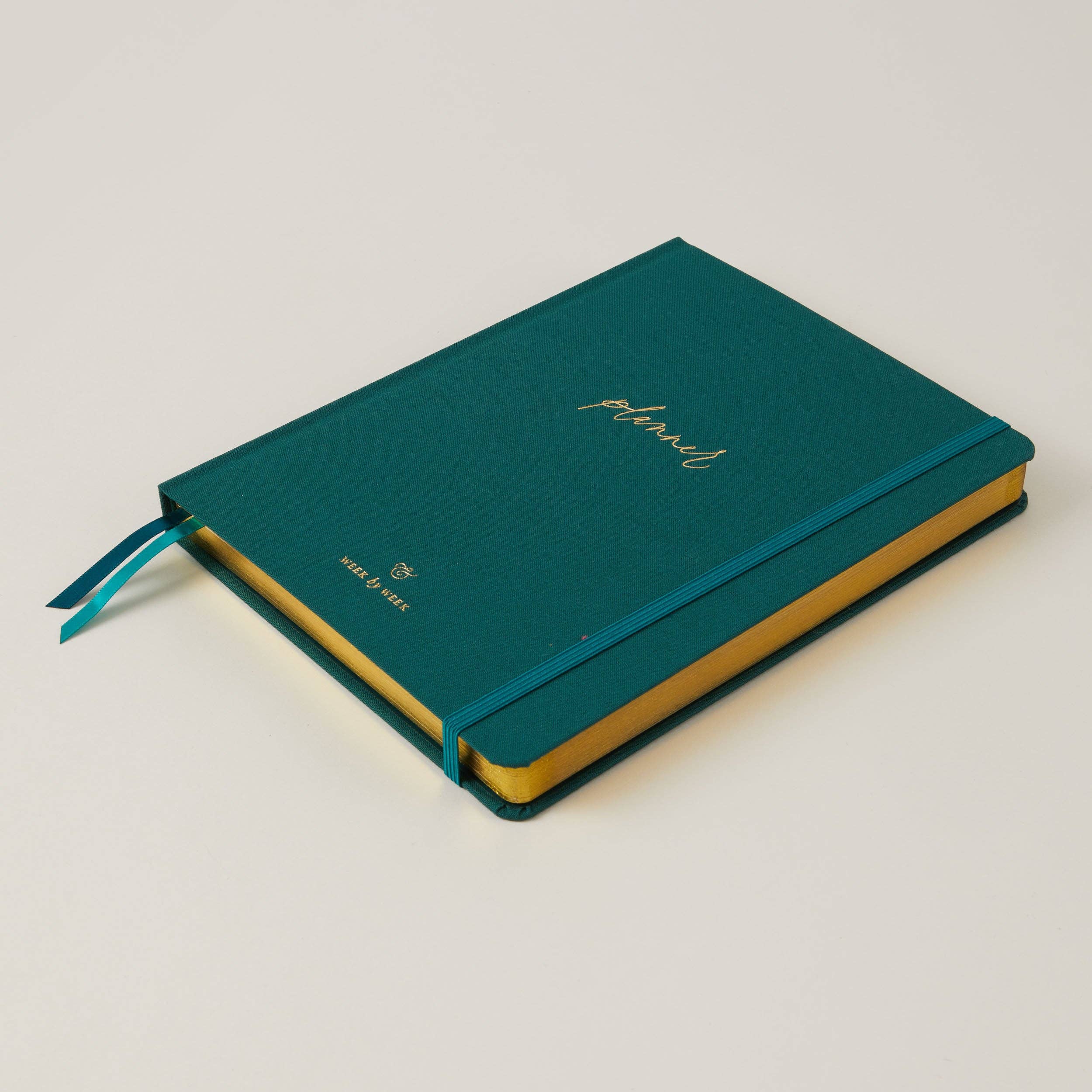 Blush And Gold - Vendita all'ingrosso Planner - Planner settimanale senza data « Juniper » con copertina in tessuto2