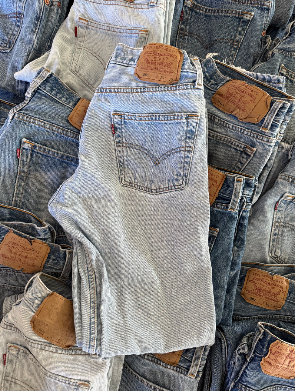 Also, Freedom - Wholesale Jeans - Women's - Vintage Levi's Jeans 501s Only18