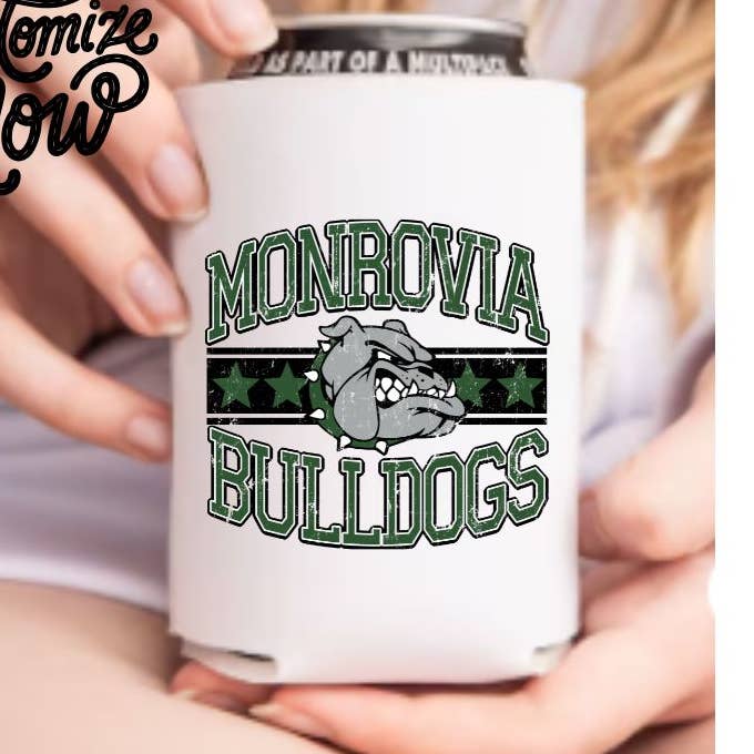 Koozie personalizzato a 2 colori per spirito di squadra — Personalizzato con nome per la vendita all'ingrosso da parte di 222 PARKSIDE