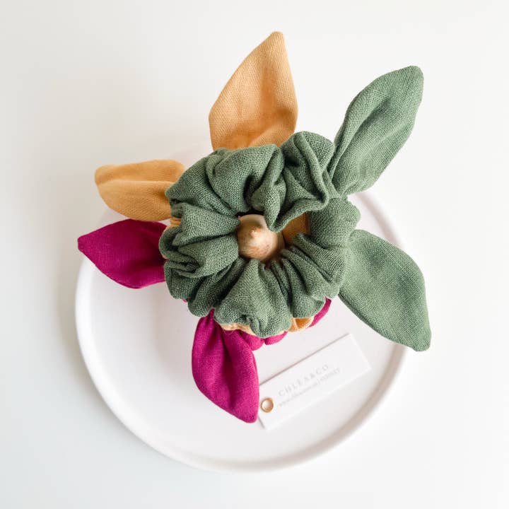 Alice Jane Bunny Scrunchie for wholesale by Chlea & Co.