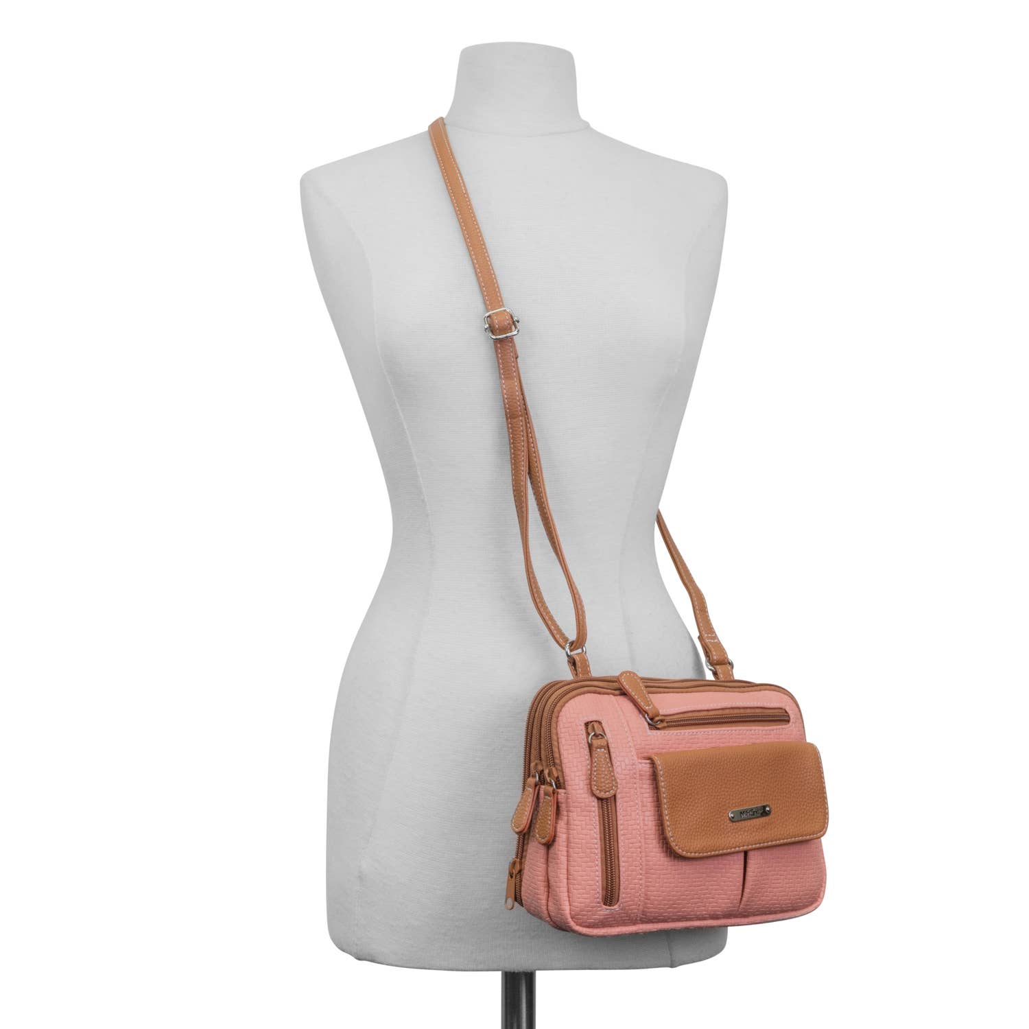 Multisac Handbags - Wholesale Crossbody Bag - Women's - Multisac Zippy Triple Compartment Crossbody26