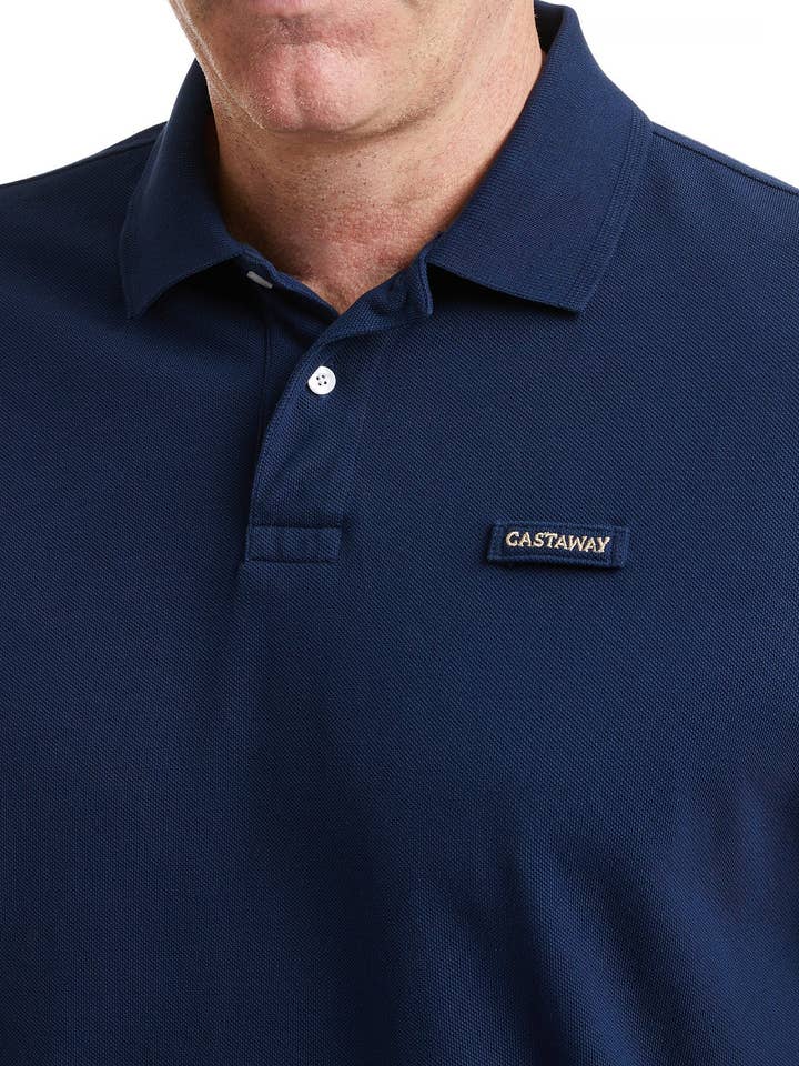 Marine Poloshirt voor op zee Nantucket marineblauw voor groothandel op Faire