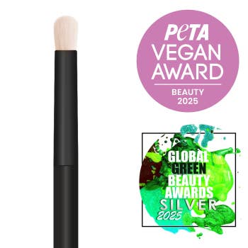 Højtydende punktviskelæderbørste med synth. Bionisk børste for engroshandel hos Charly Baron Cosmetics