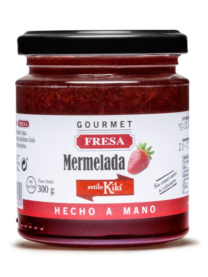 Gourmet strawberry jam for wholesale by Estilo Kikí