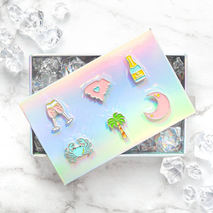 Wir <3 South Carolina! Prost Charms, Set aus 6 für den Großhandel von ViVi Vitello