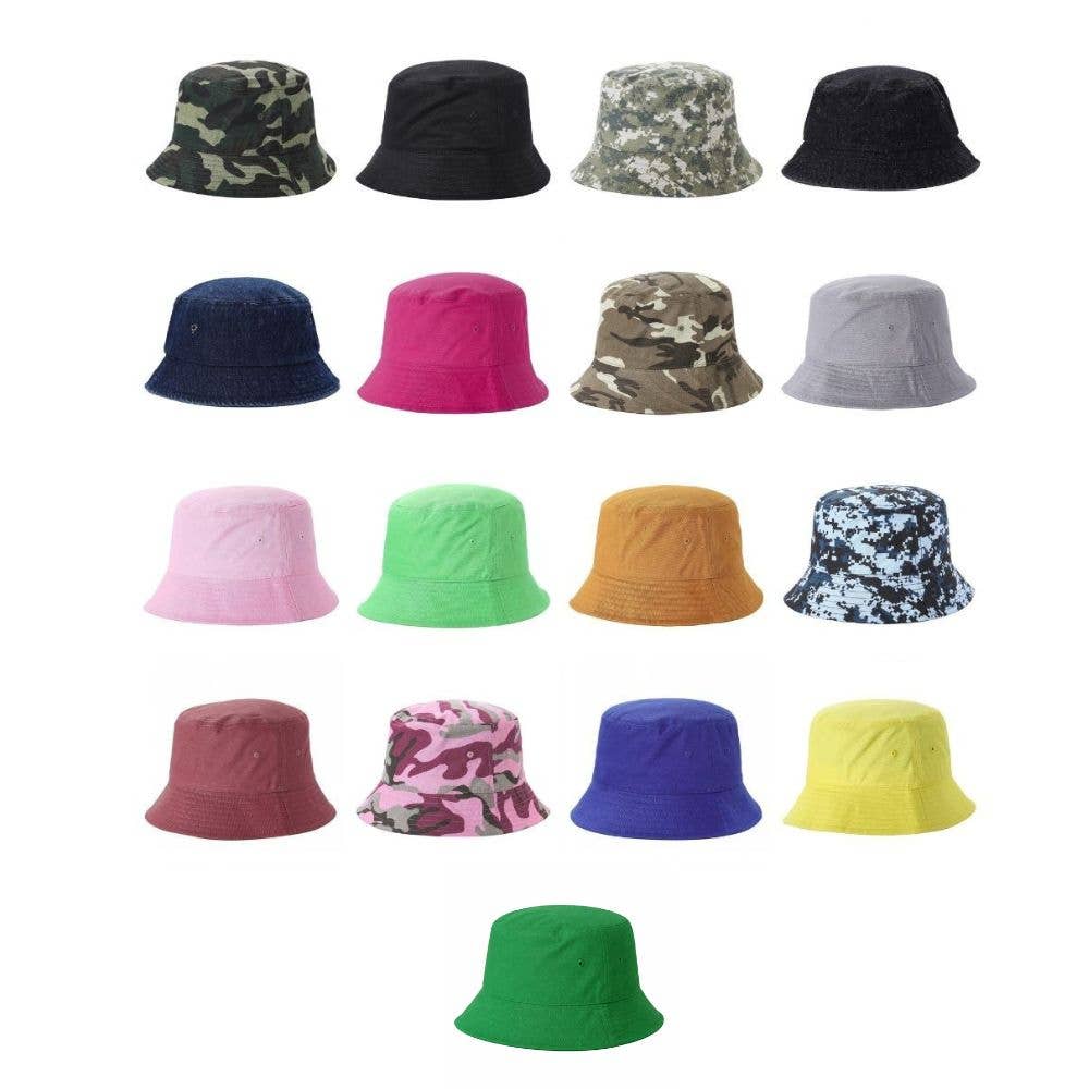 DOBBI - Wholesale Bucket Hat - Unisex - Bucket Solid Hat34