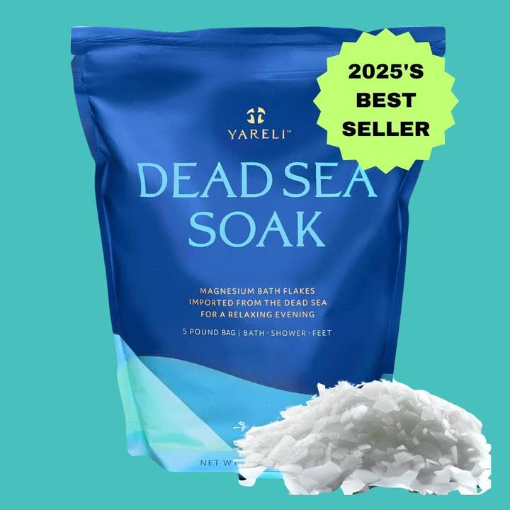 Unscented Dead Sea Magnesium Bath Soak –Gentle Muscle Relief for wholesale by Yareli Wellness