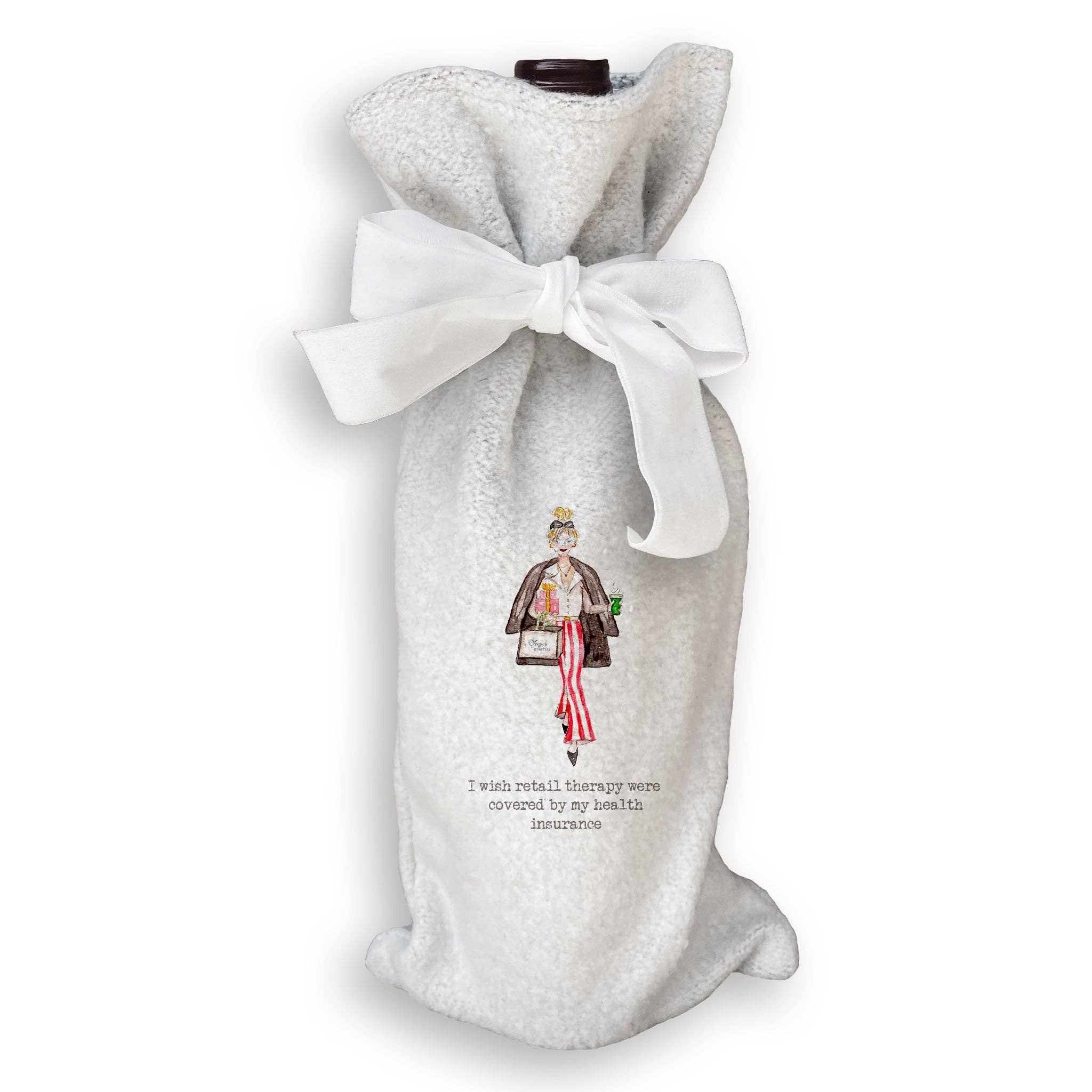 French Graffiti - Wholesale Tea Towel - Retail Therapy Shopper Girl17