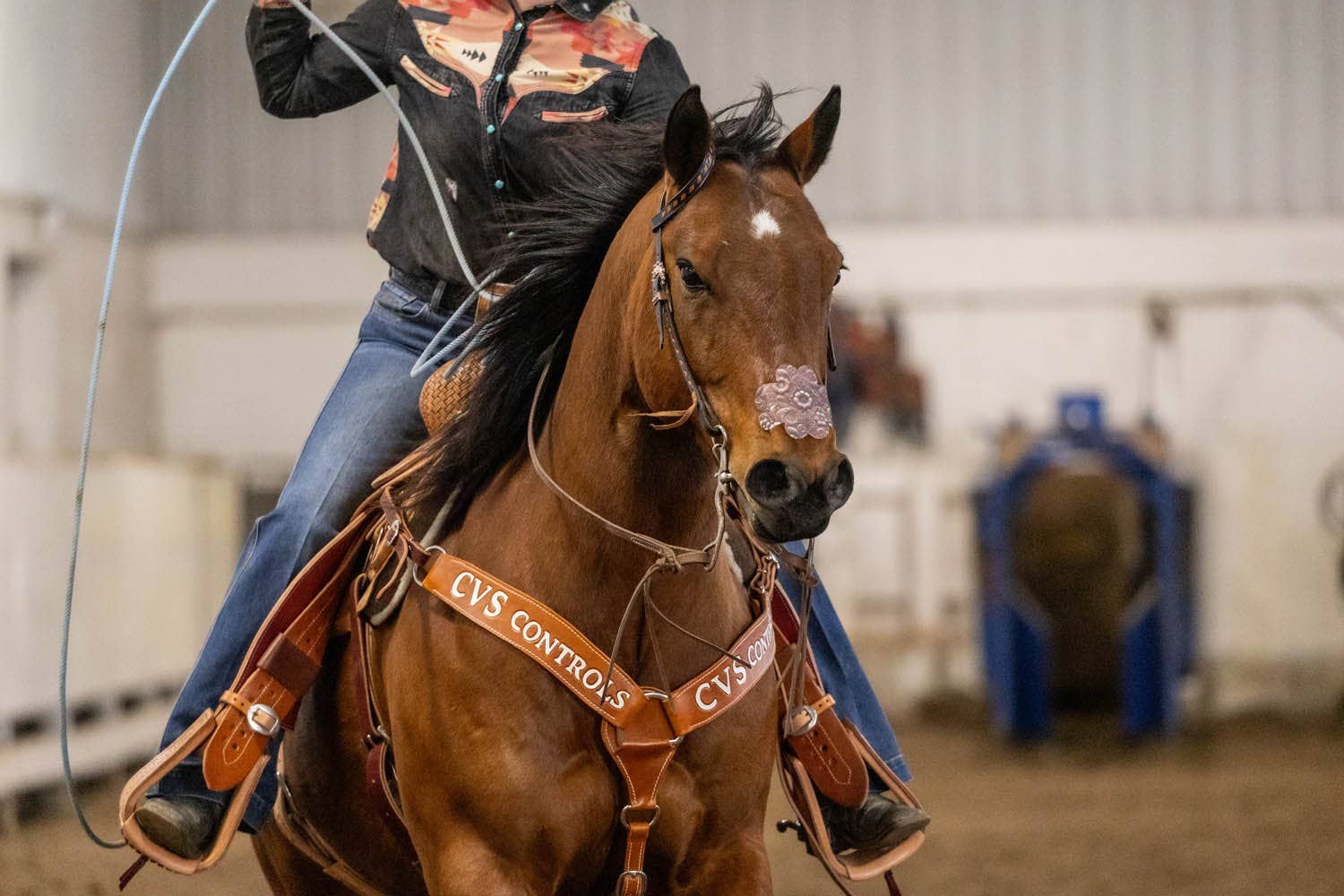 EquiBreathe™ - Vente Équipement d’équitation - EquiBreathe™ Patch Nasal Équin - Cuir Outilé12