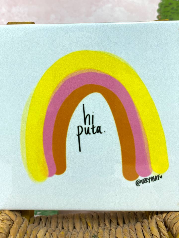 Hi Puta Tile / Coaster for wholesale by Very That