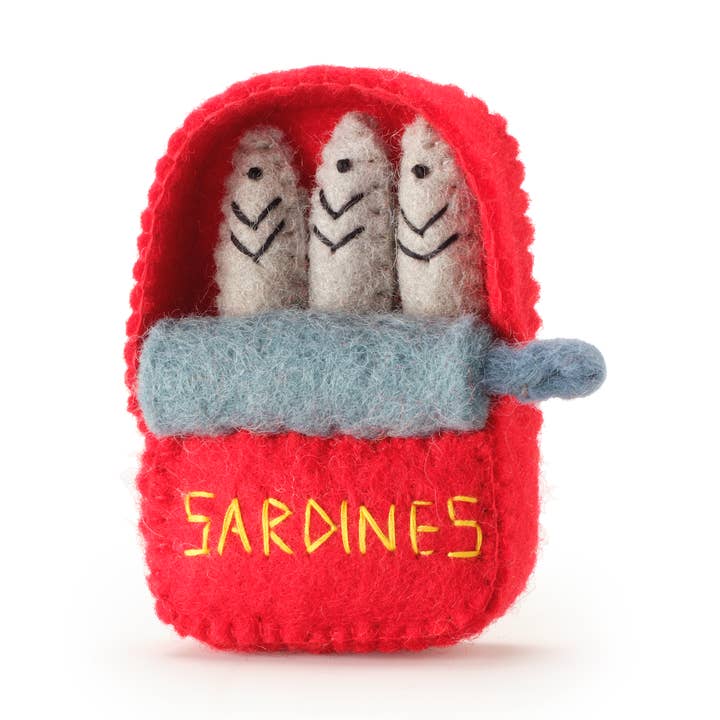 Sardines Cat Toy for wholesale by The Foggy Dog