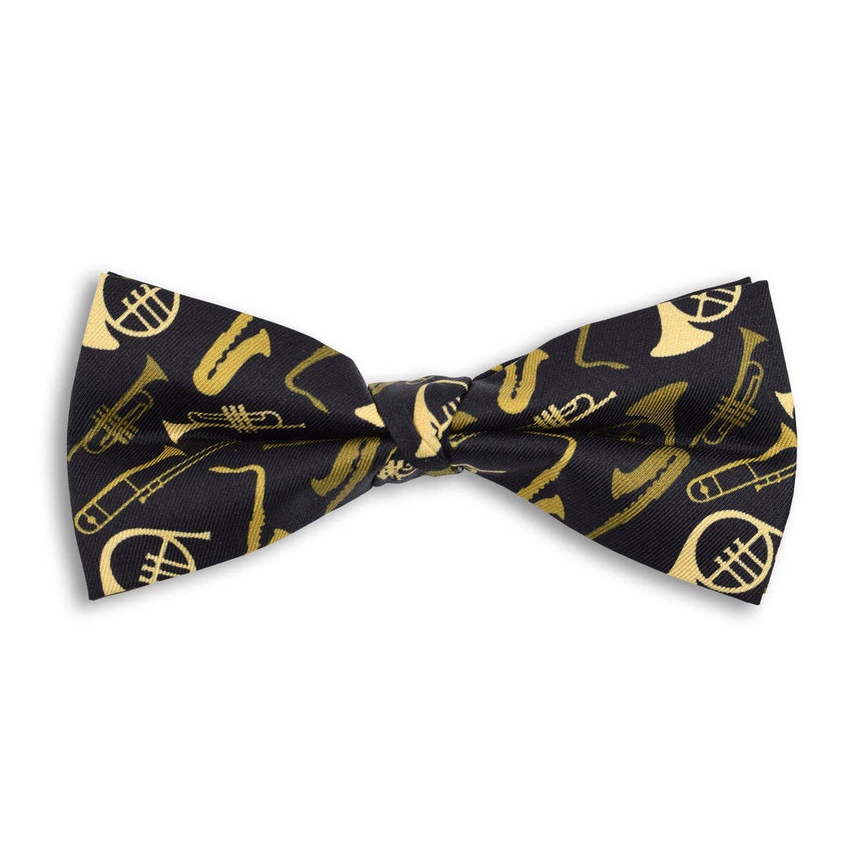 The Music Gifts Company - Wholesale Bow Tie - Men's - Bow Tie Silk - Brass Instruments0