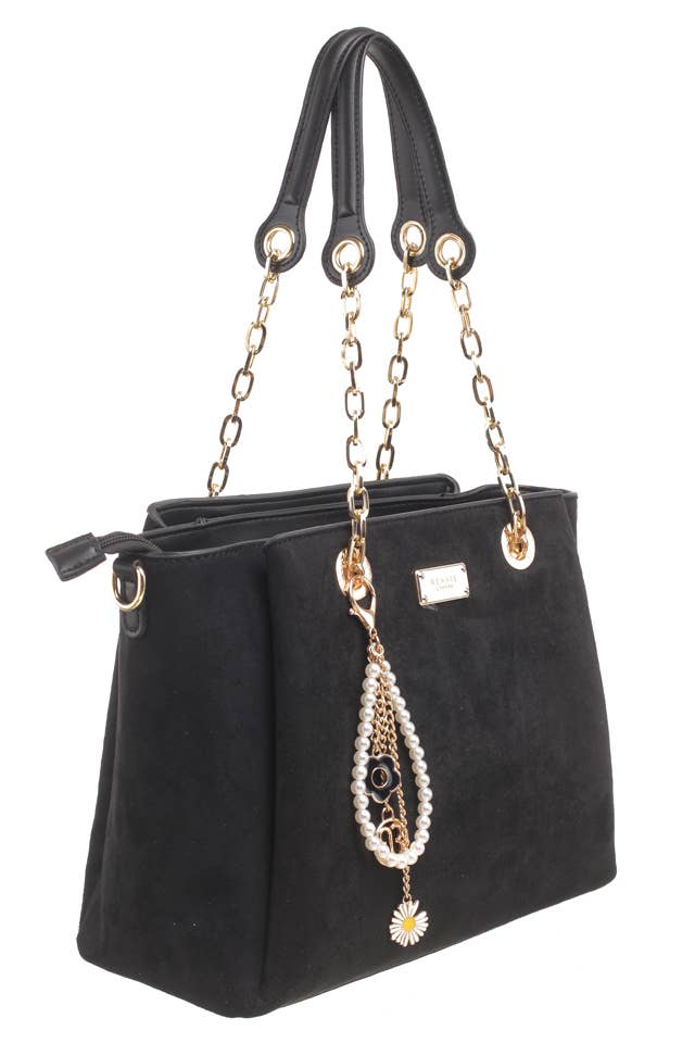 Bessie London - Wholesale Shoulder Bag - Women's - GLAMOUR CHAIN SHOPPER BAG0