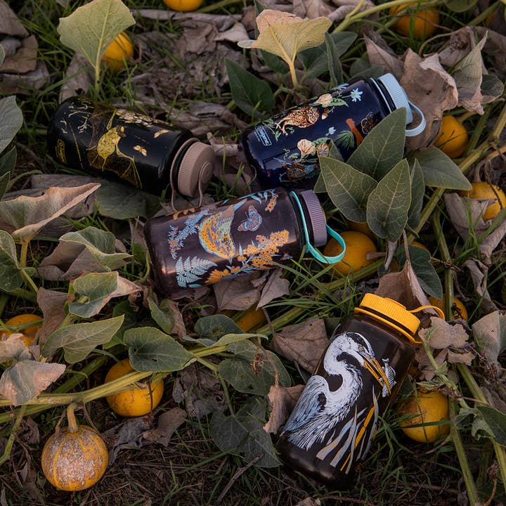 Mustard Beetle - Wholesale Water Bottle - Nalgene 32oz: Vernal4