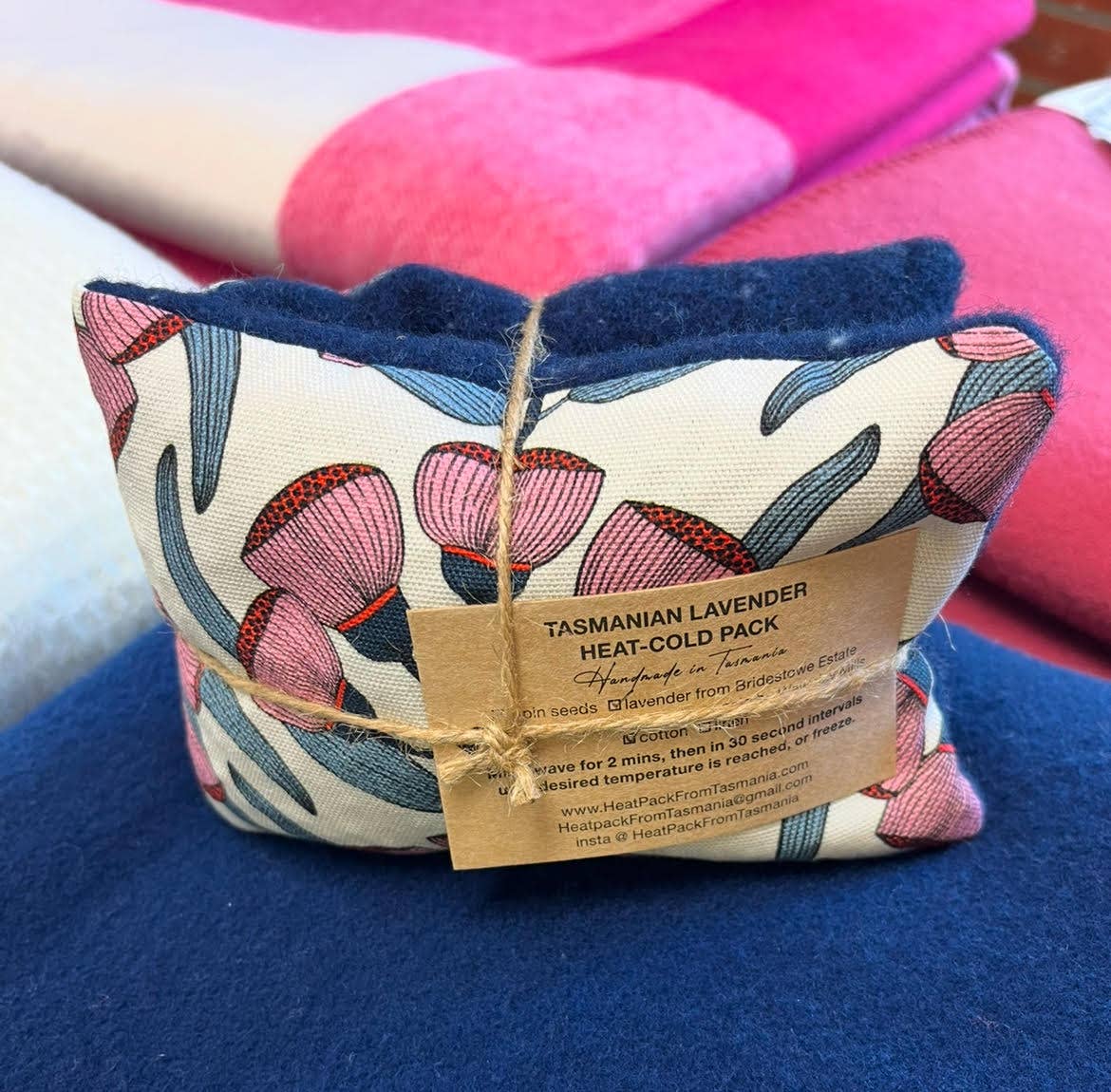 HeatPack From Tasmania – Engroshandel Varmt/koldt kompres – Eukalyptus varme-kulde pakke2