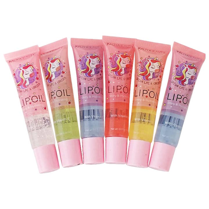 Cap Zone - Wholesale Lip Gloss - Unicorn Liquid Lip Oil Gloss Tube - Expires 2025/11