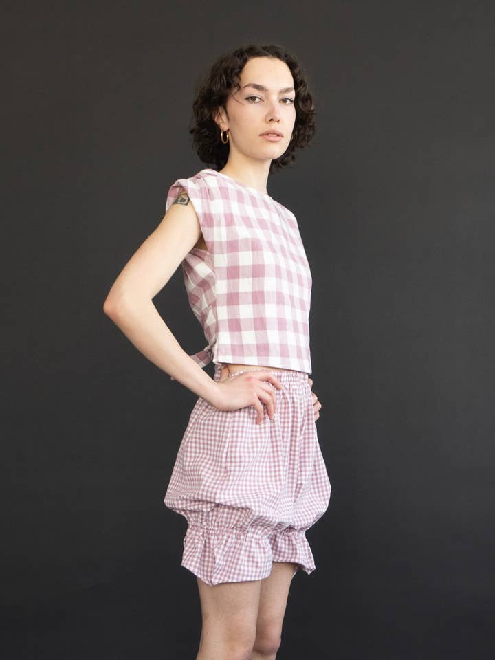 Bloomers in Pink Gingham for wholesale by Rightful Owner