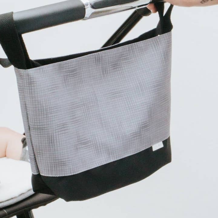 Borsa per passeggino Caddy Organizer | Gridlock Grey per la vendita all'ingrosso da parte di Zoe Sage