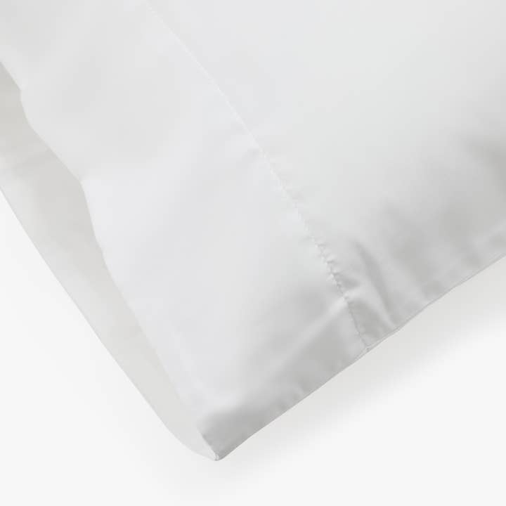 White Satin Pillow Case for wholesale on Faire2