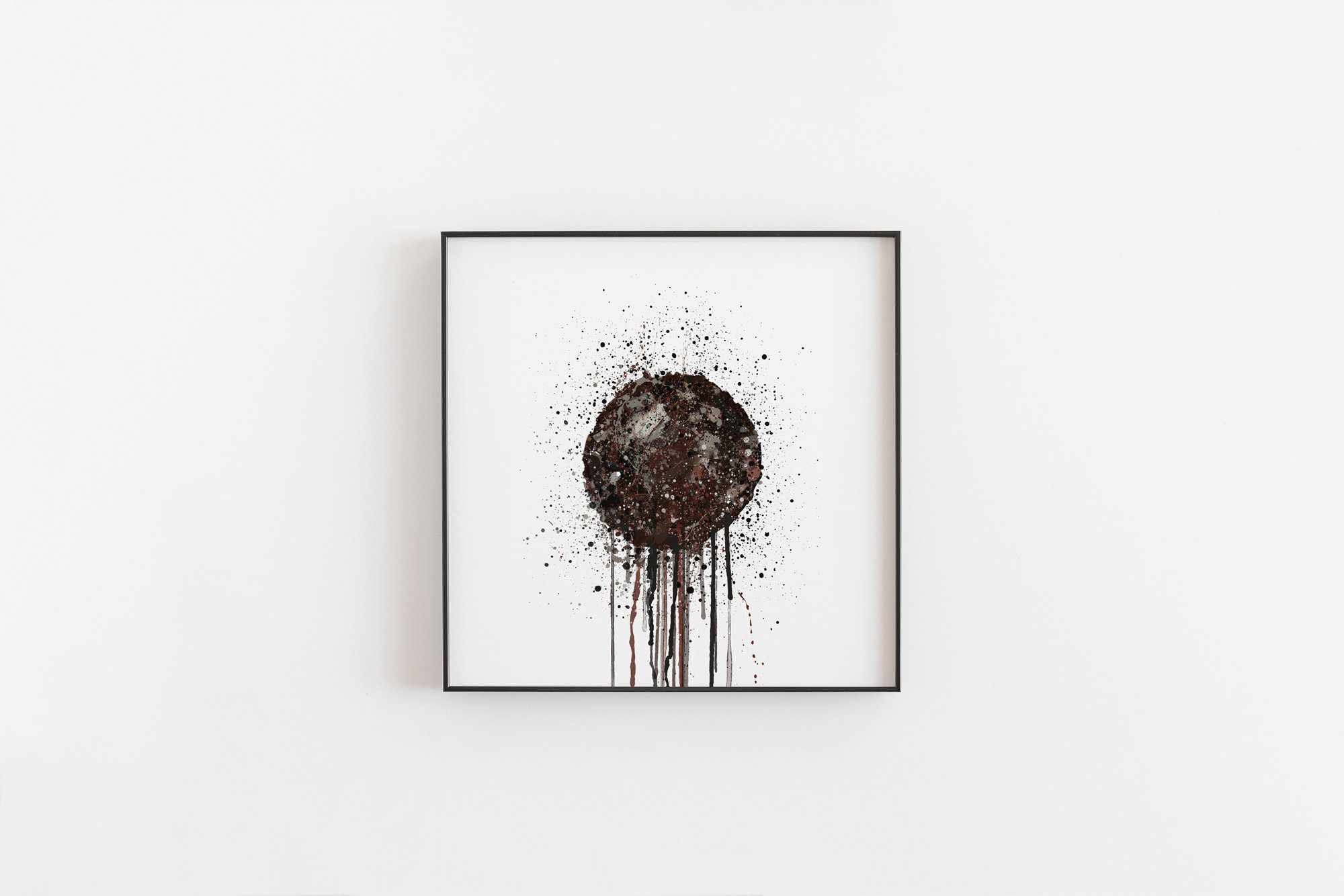 We Love Prints – wholesale Art print – Black Pudding Wall Art Print1