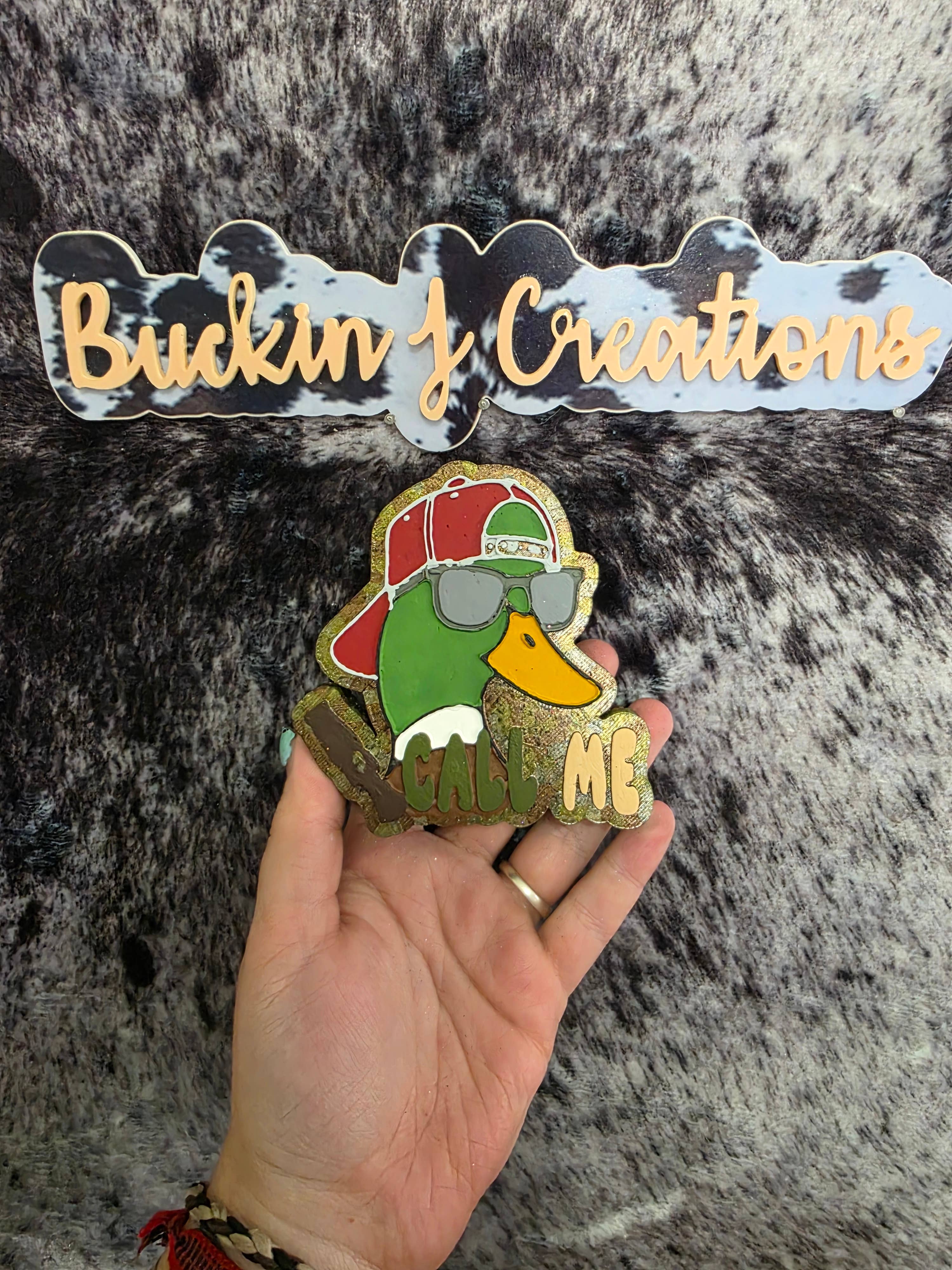 Buckin J Creations – wholesale Car Freshener - Unisex – Call me duck Car Air Freshener3
