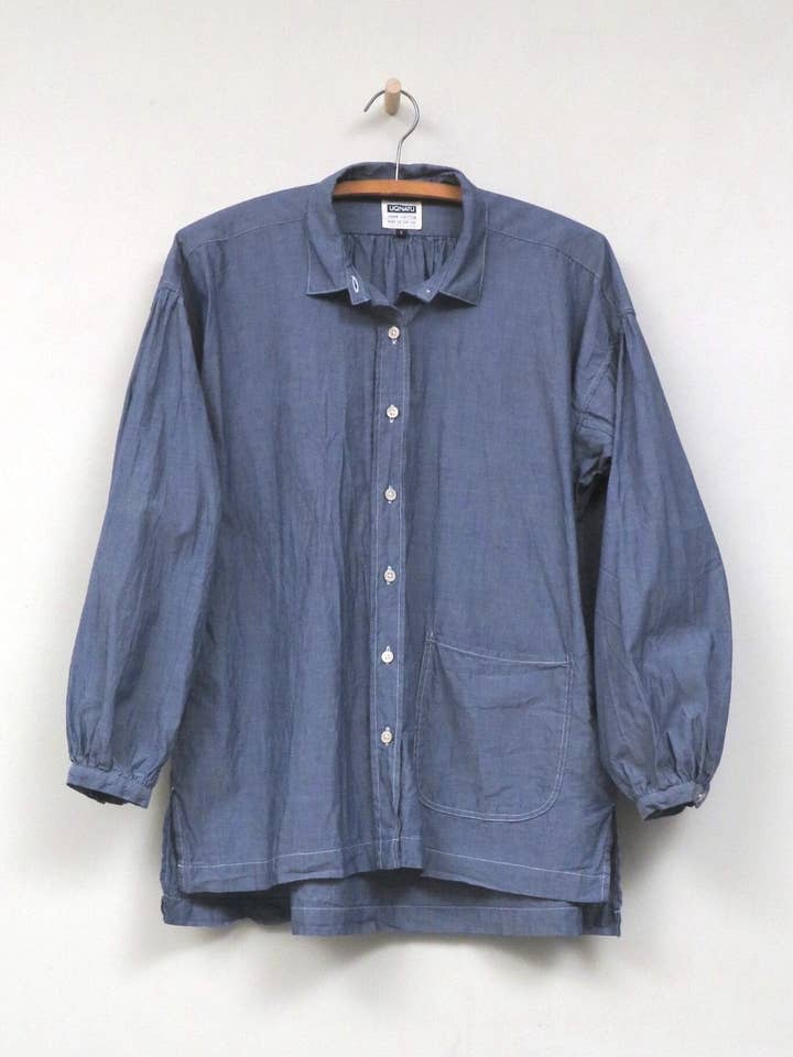UQNATU - Wholesale Button Down Shirt - Women's - Long Sleeve Smock Organic Batiste4