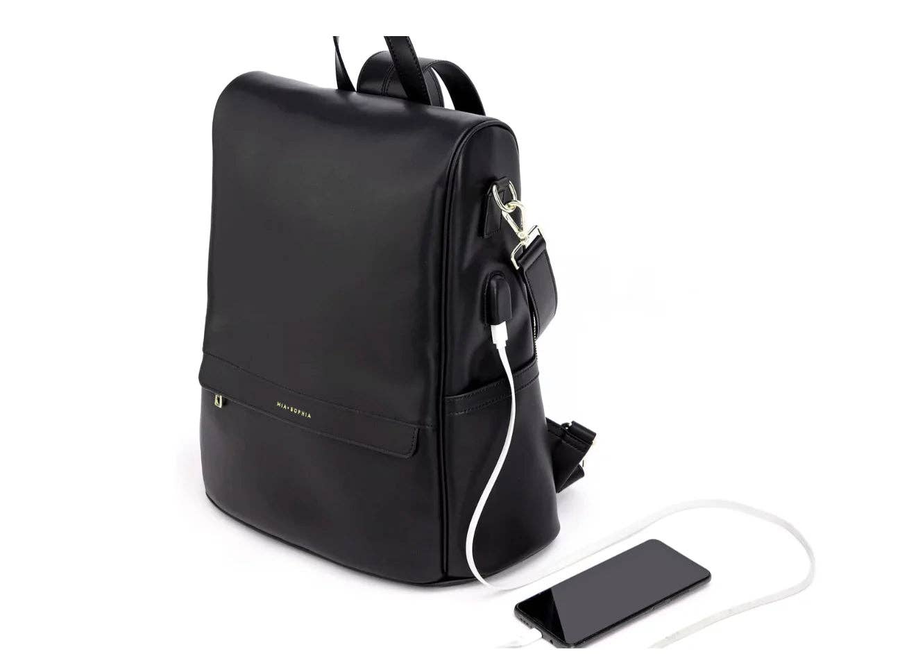 Mia + Sophia - Wholesale Diaper Bag - Baby - Mia Diaper Bag Stroller Straps Bottle Holder Changing Pad25