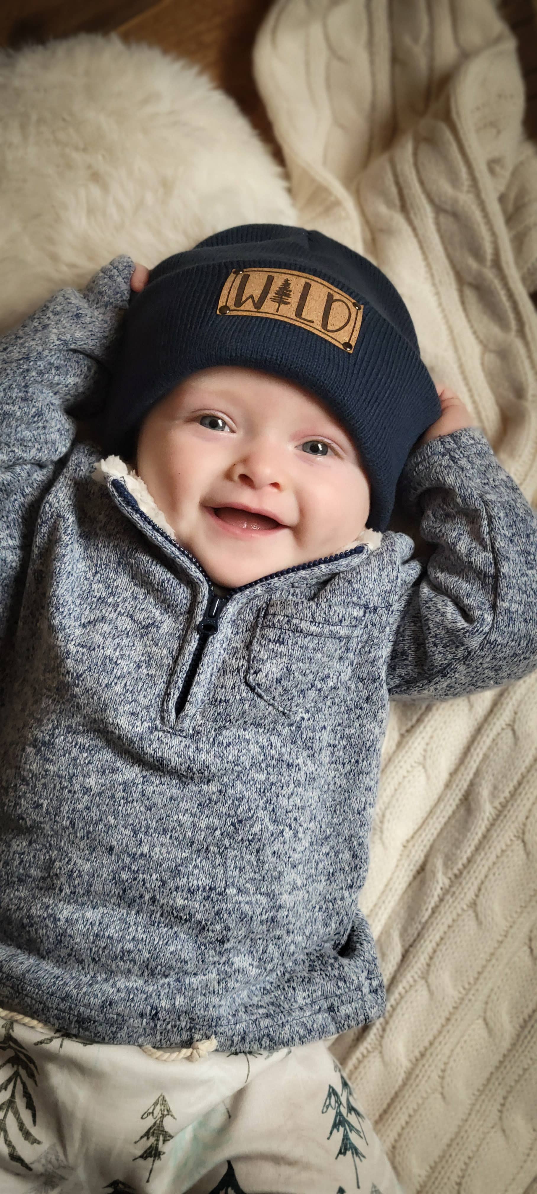 BRIARANDSPHINX - Wholesale Beanie - Kids - PINE Beanie2