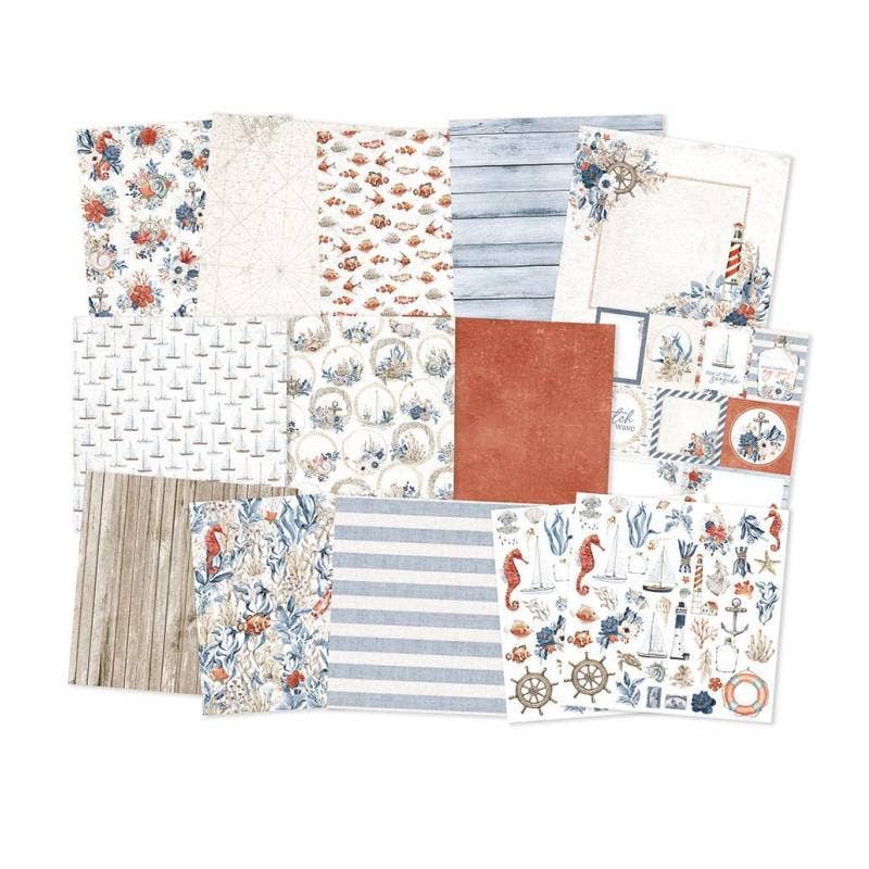 P13 – wholesale Klippbok – Paper Pad Sea La Vie, 30,5x30,5 cm1