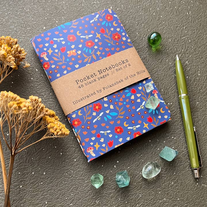 Polanshek of the Hills - Vente Cahiers - Lot de 2 carnets de poche//Forest Swarm2