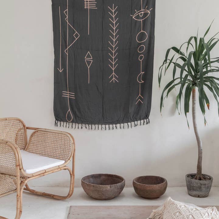 Village Thrive - Wholesale Tapestry/Textile - Abstract Tapestry7