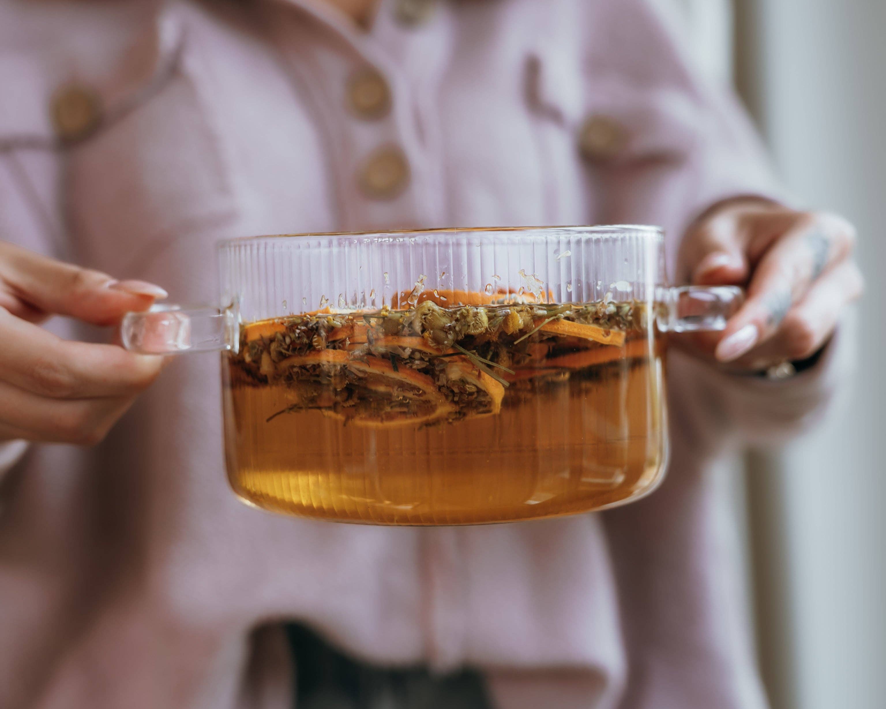 Lily Belle Boutique – Pot-pourri por atacado – Panela de Vidro e Madeira para Infusão | Potpourri para Fogão6