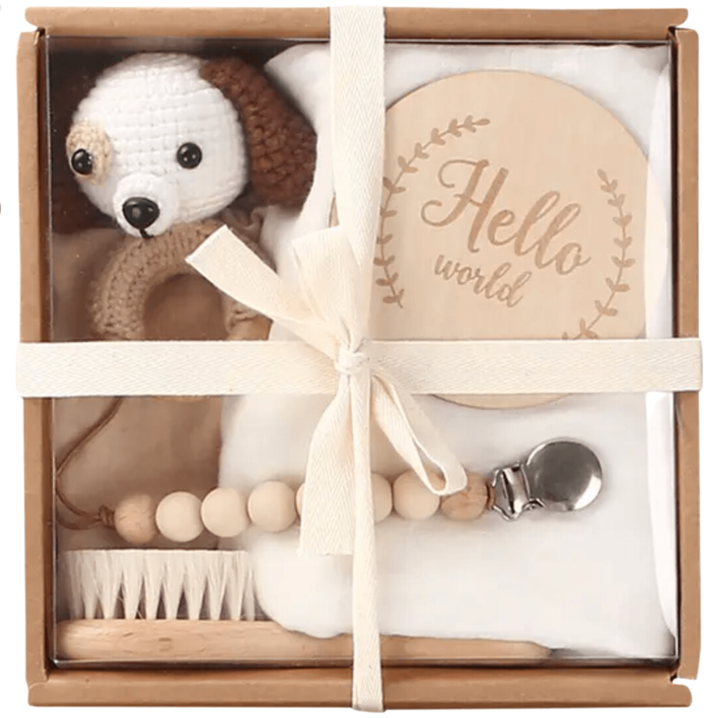 Giften Market - Wholesale New Mom Gift Box/Set - Welcome Baby Gift Box - Charming 6-Piece Set for Newborns2
