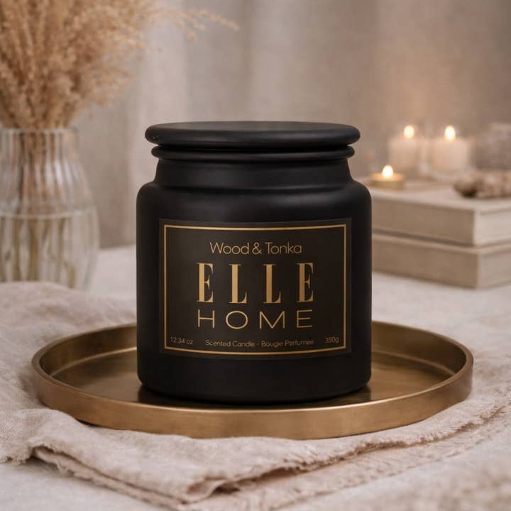Bougie Parfumée Wood & Tonka 350g pour la vente par Reference Mode