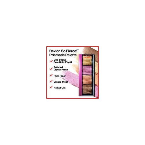 Kasa Style – wholesale Eyeshadow palette – Revlon So Fierce! Prismatic, Long Lasting Matte and Pearl Cream Eyeshadow Palette, 966 The Big Bang6