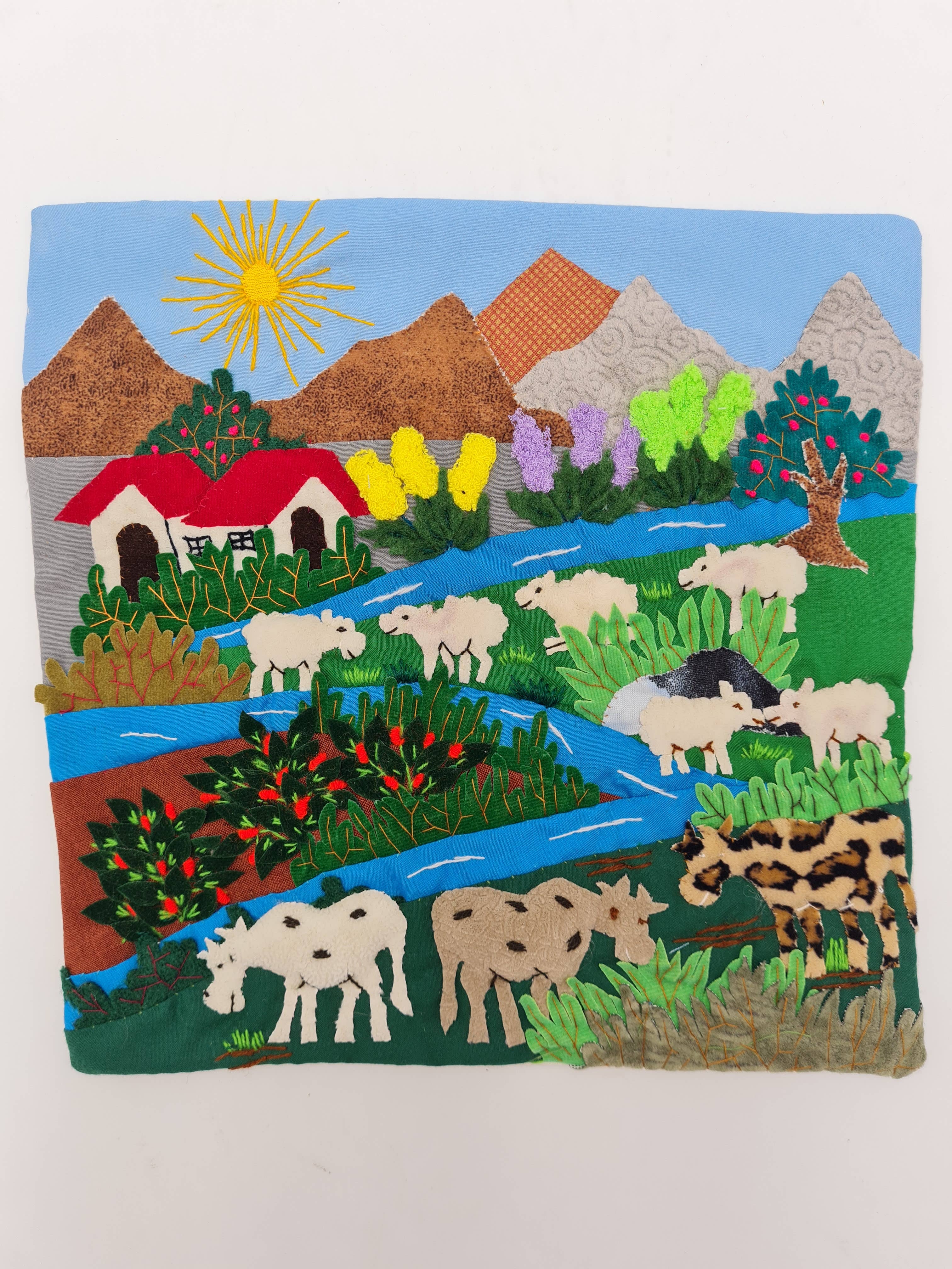 Blossom Inspirations - Wholesale Wall Accent - Arpillera Wall Decor3