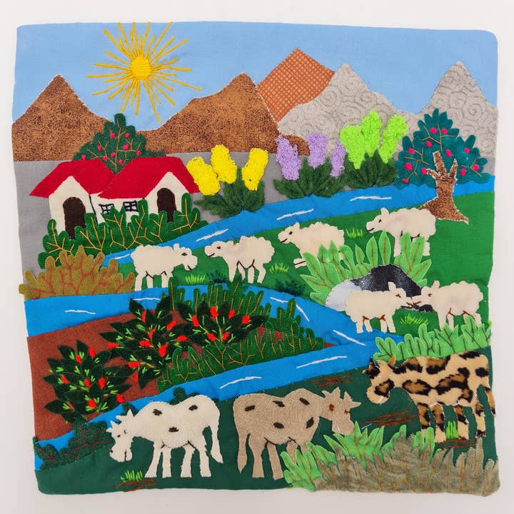 Blossom Inspirations - Wholesale Wall Accent - Arpillera Wall Decor3