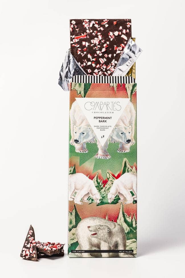 Compartes Chocolate - Wholesale Chocolate Bar - Peppermint Bark Chocolate Bar1