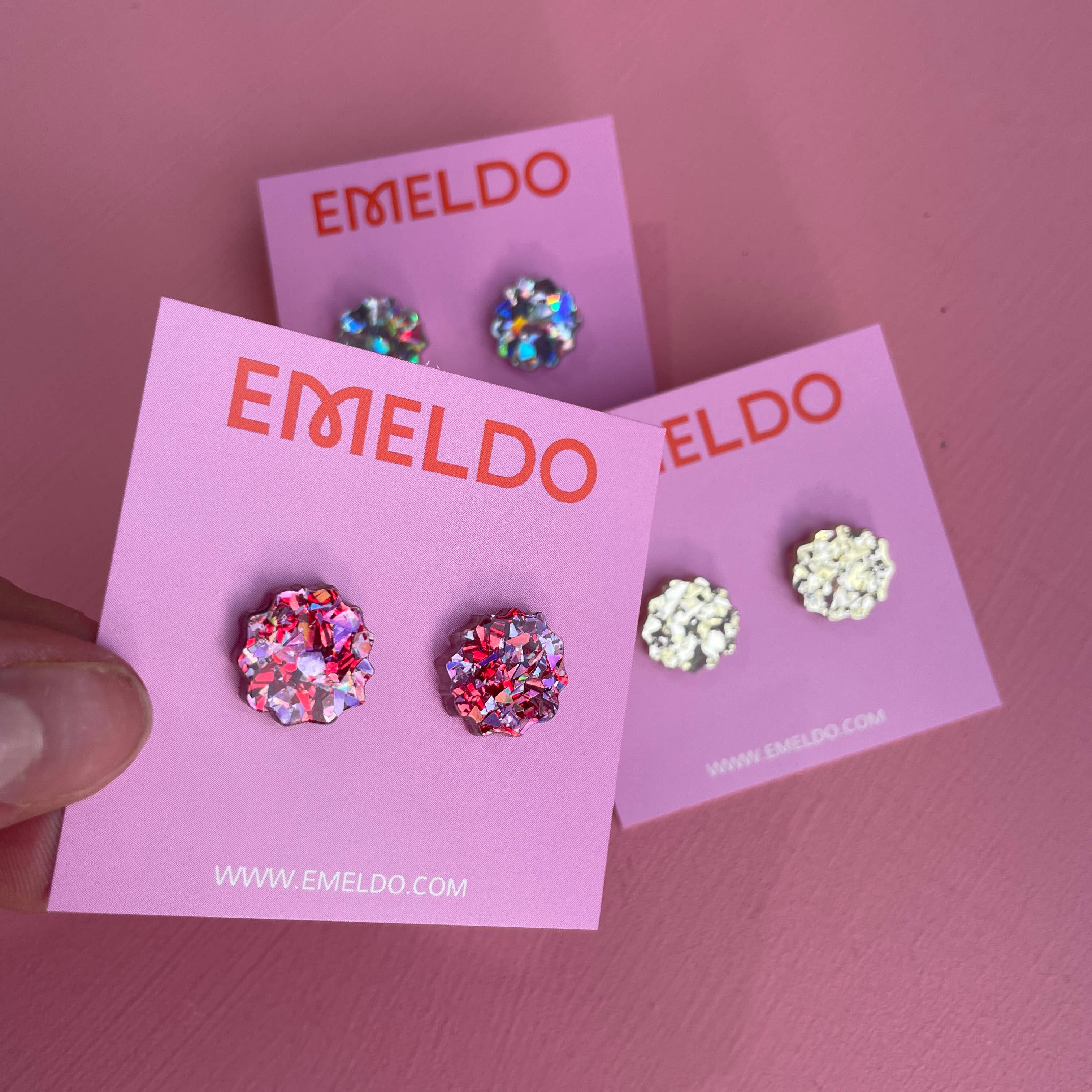 Emeldo - Wholesale Stud/post earrings - Tammy Studs // Select Colout3