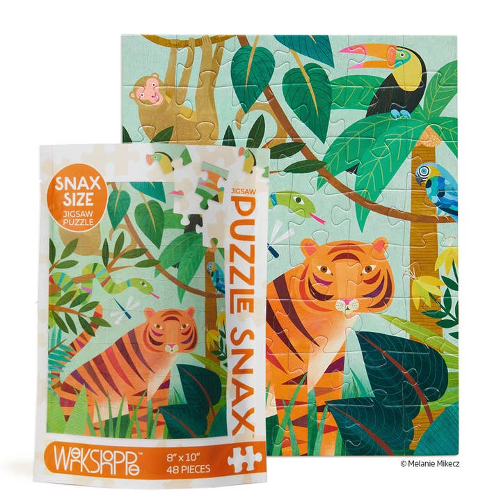 Puzzle de 48 Peças "Na Selva" Snax por atacado de WerkShoppe