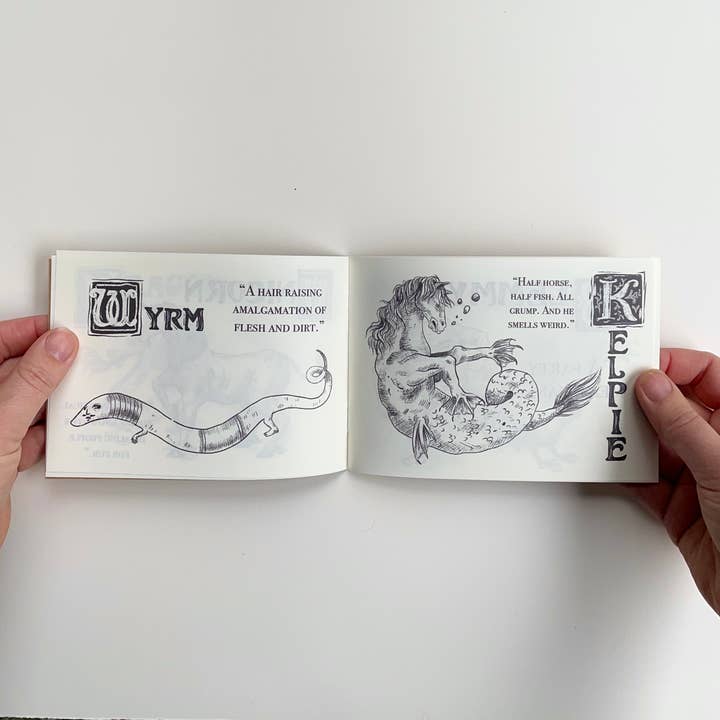 Ashlea Bechaz Illustration - Wholesale Magazine - Zine - Medieval Monsters3