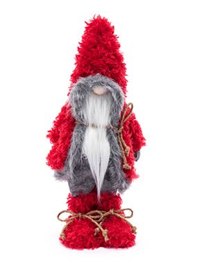 Plush Gnome, Red Coat and shoes Item # 53232 SPECIAL for wholesale by Napco
