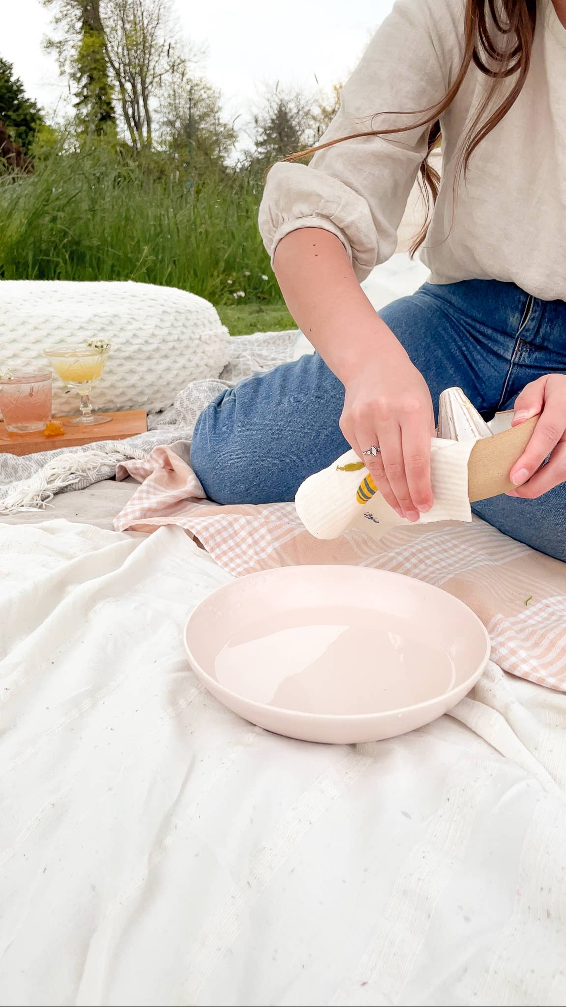 Goldilocks Goods - Vente Torchon - Torchon suédois : Queen Bee2